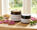 Luxury Whipped Facial Butter, Frankincense & Rose, Coenzyme Q10, Marine Algae (Handmade)