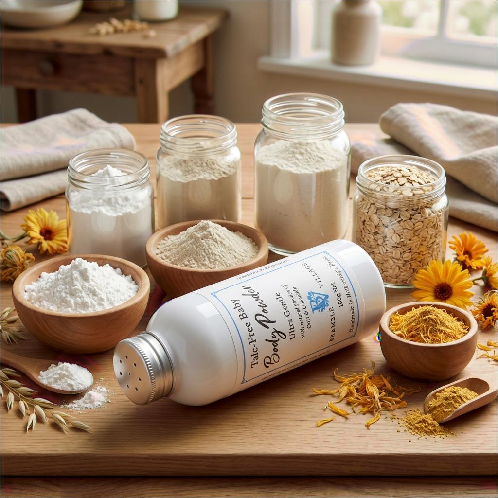 Natural Baby Powder: Ultra Gentle - Talc Free