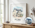 Personalised House Portrait from Photo,  Home Illustration, Custom New Home Gift