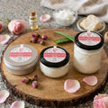 Tallow Body Cream - Rose Essential Oil, Organic Devon Grass-Fed, Body Moisturiser