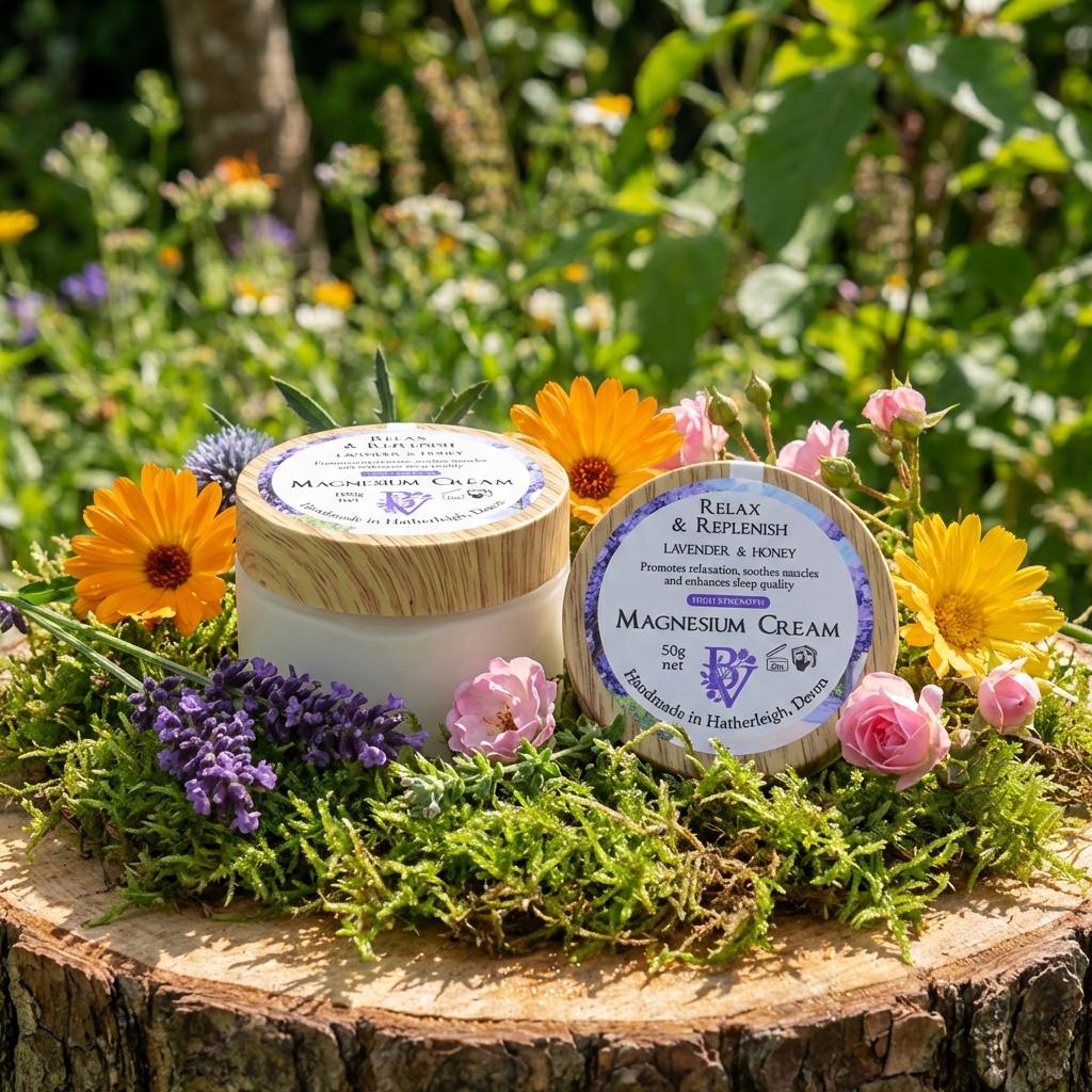 Magnesium Cream High Strength: Relax and Replenish with Lavender Essential Oils