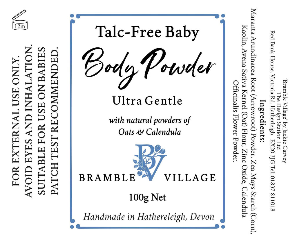 Natural Baby Powder: Ultra Gentle - Talc Free