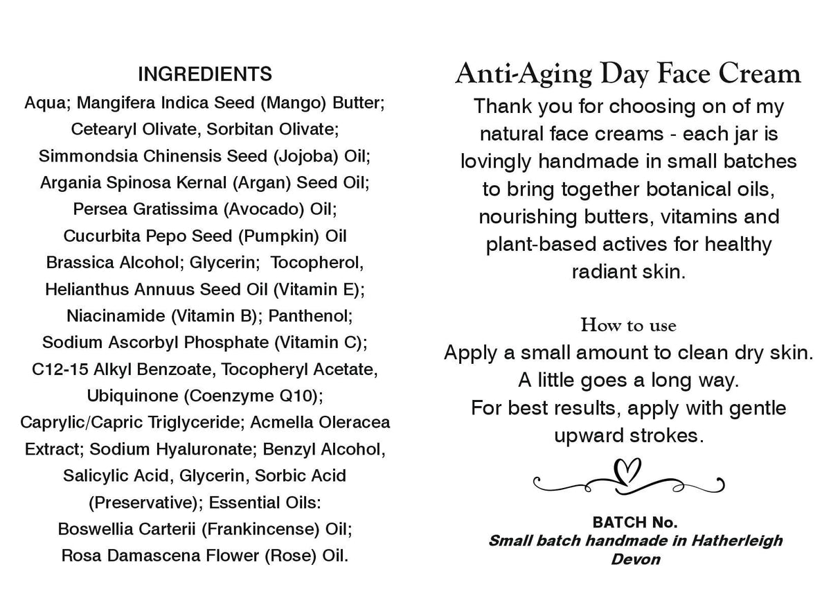 Anti-Aging Day Face Cream
