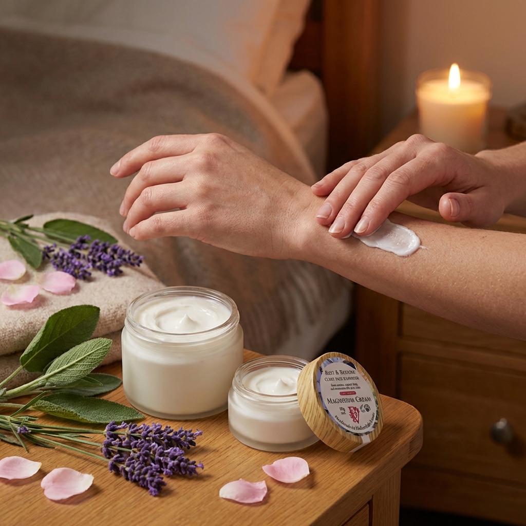 Magnesium Cream High Strength: Rest & Restore with Clary Sage and Lavender Essential Oils