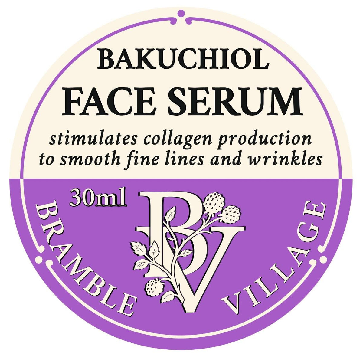 Luxury Bakuchiol Facial Oil Serum: Natural Retinol Alternative, Anti Aging and Mature Skin