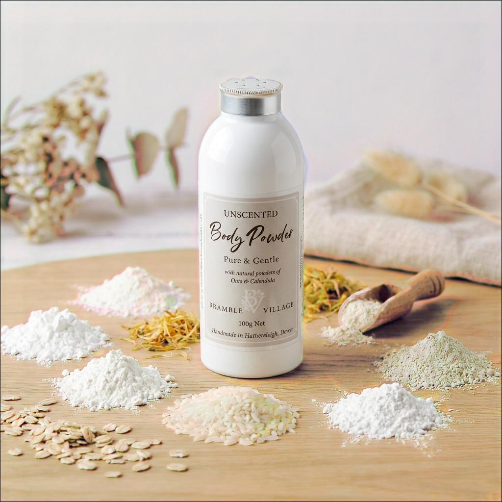 Natural Body Powder: Pure and Gentle - Talc Free