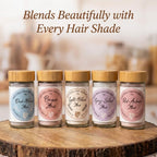 Natural Dry Shampoo Powder - Grey, Silver or White Hair