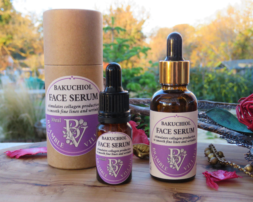 Luxury Bakuchiol Facial Oil Serum: Natural Retinol Alternative, Anti Aging and Mature Skin