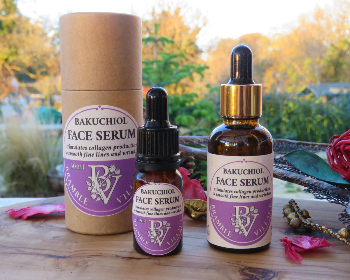 Luxury Bakuchiol Facial Oil Serum: Natural Retinol Alternative, Anti Aging and Mature Skin