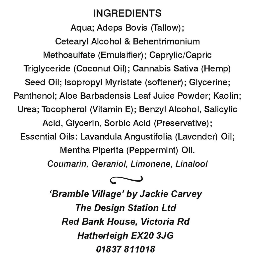 Tallow Foot Cream: Lavender & Peppermint |  Organic Grass Fed Tallow | Dry Cracked Feet Skin Care