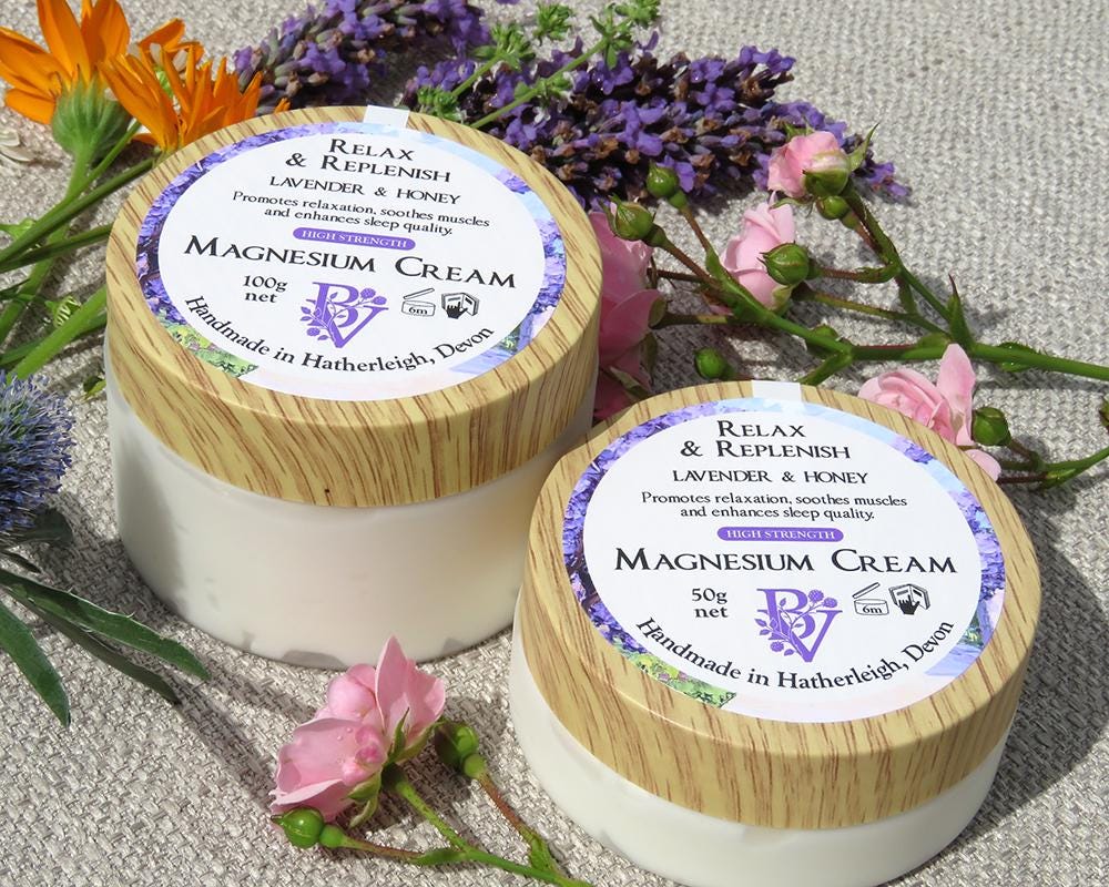Magnesium Cream High Strength: Relax and Replenish with Lavender Essential Oils