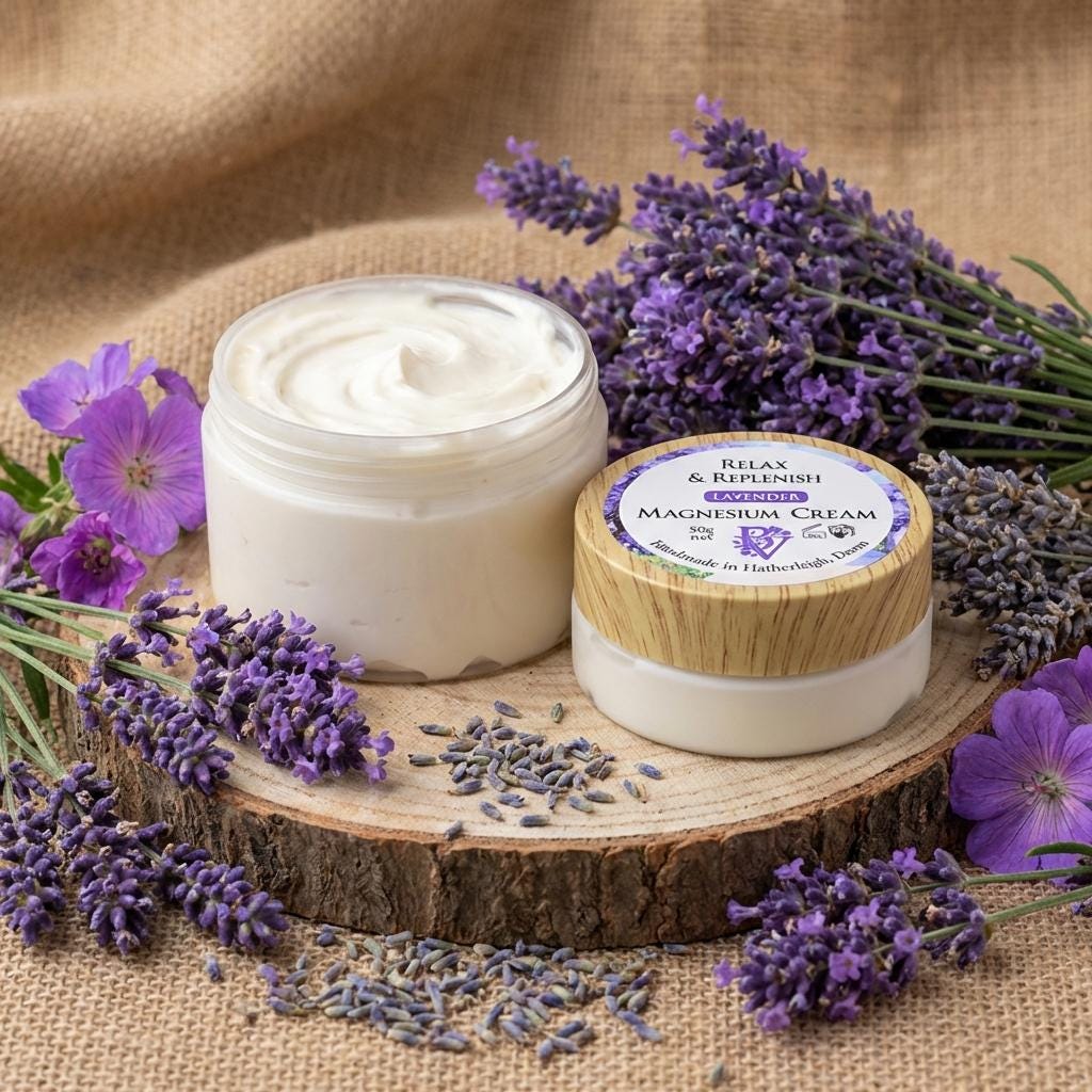 Magnesium Cream High Strength: Relax and Replenish with Lavender Essential Oils